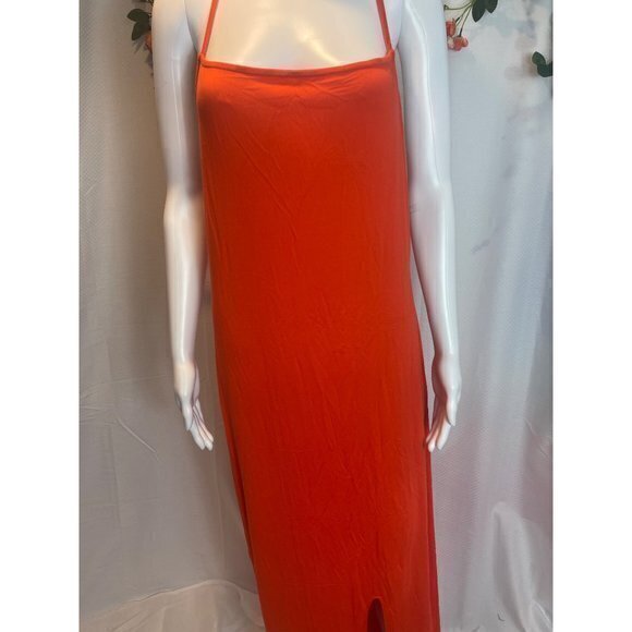 Olivia Maxi Dress - Orange Size 3X RefFNB - Picture 5 of 11